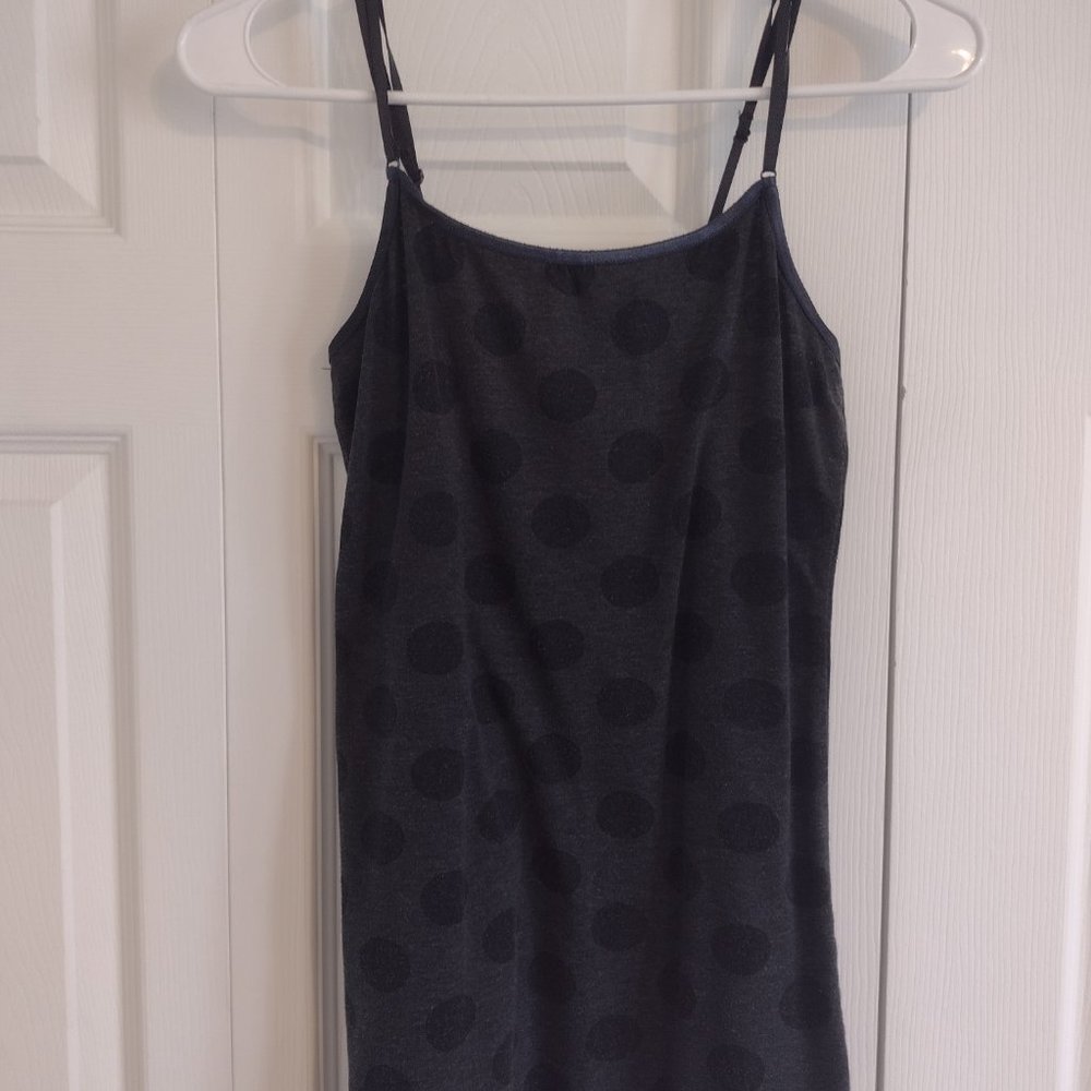 Gray and Charcoal Heathered Tank Top